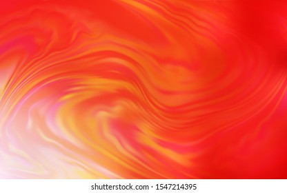 Light Red, Yellow vector blurred shine abstract background. An elegant bright illustration with gradient. Background for a cell phone.