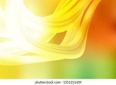 Light Red, Yellow vector blurred bright template. A completely new colored illustration in blur style. Blurred design for your web site.