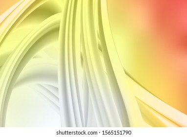 Light Red, Yellow vector blurred shine abstract texture. Modern abstract illustration with gradient. Background for a cell phone.