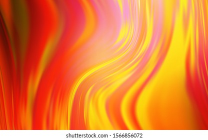 Light Red, Yellow vector blurred template. Abstract colorful illustration with gradient. Completely new design for your business.