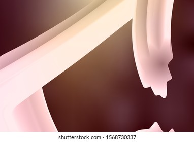 Light Red, Yellow vector blurred shine abstract background. Glitter abstract illustration with gradient design. Background for a cell phone.