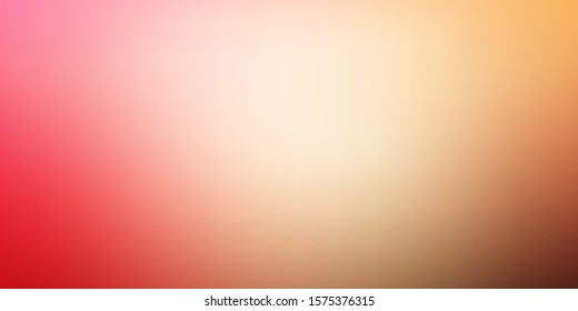 Light Red, Yellow vector blurred background. Gradient abstract illustration with blurred colors. Best design for your business.