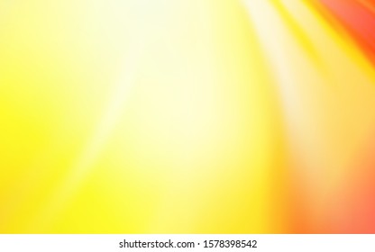 Light Red, Yellow vector blurred bright pattern. Abstract colorful illustration with gradient. New style for your business design.