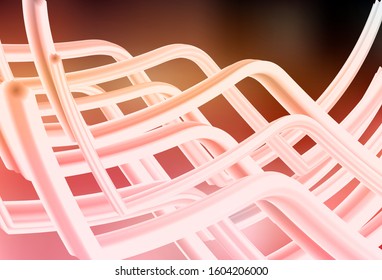 Light Red, Yellow vector blurred template. Abstract colorful illustration with gradient. Completely new design for your business.