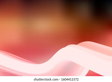 Light Red, Yellow vector blurred shine abstract texture. Modern abstract illustration with gradient. Smart design for your work.