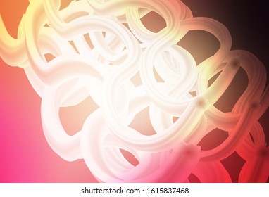Light Red, Yellow vector blurred pattern. Glitter abstract illustration with gradient design. Elegant background for a brand book.