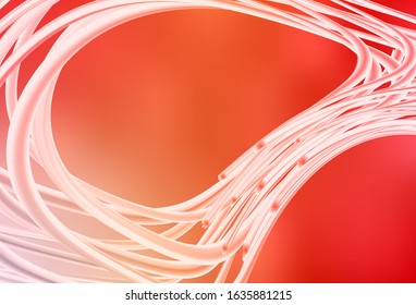 Light Red, Yellow vector blurred and colored pattern. Colorful abstract illustration with gradient. New way of your design.