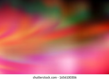 Hellrote, gelbe Vektorillustration unscharfe glänzende abstrakte Vorlage. Farbige Illustration im abstrakten Stil mit Farbverlauf. Hintergrund für ein Handy.