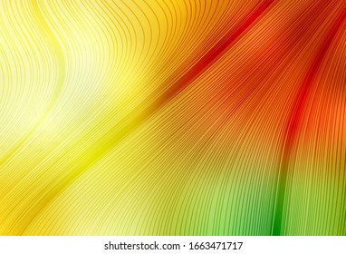 Light Red, Yellow vector blurred background. Modern abstract illustration with gradient. New style design for your brand book.