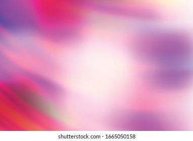 El rojo claro, el vector amarillo borroso brillan la plantilla abstracta. Ilustración abstracta brillante con diseño degradado. Nuevo diseño de estilo para su libro de marca.