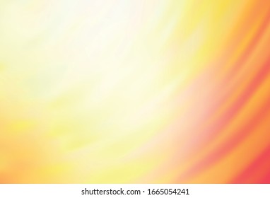 Light Red, Yellow vector blurred template. Shining colorful illustration in smart style. Smart design for your work.