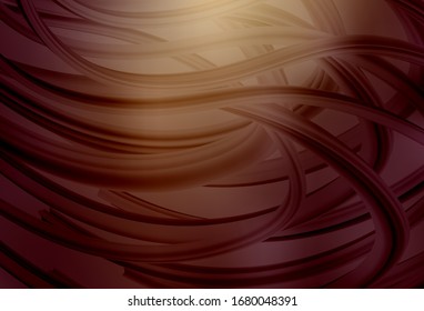 Light Red, Yellow vector blurred bright template. Colorful abstract illustration with gradient. Background for a cell phone.