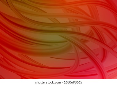 Light Red, Yellow vector blurred pattern. A completely new colored illustration in blur style. New style design for your brand book.