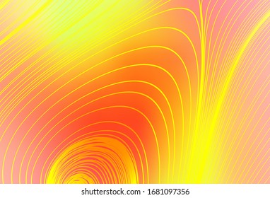 Light Red, Yellow vector blurred bright pattern. Shining colorful illustration in smart style. The best blurred design for your business.