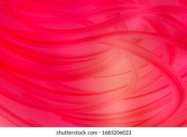Light Red, Yellow vector blurred bright template. Creative illustration in halftone style with gradient. Background for designs.