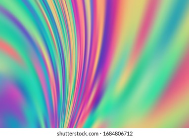 Light Red, Yellow vector blurred bright template. A completely new colored illustration in blur style. Background for a cell phone.