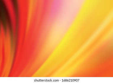 Light Red, Yellow vector blurred shine abstract texture. New colored illustration in blur style with gradient. Completely new design for your business.