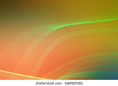 Light Red, Yellow vector blurred background. Abstract colorful illustration with gradient. Completely new design for your business.