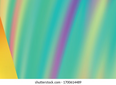 Light Red, Yellow vector blurred shine abstract background. An elegant bright illustration with gradient. Elegant background for a brand book.
