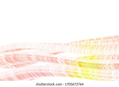 Light Red, Yellow vector blurred bright pattern. Colorful illustration in abstract style with gradient. Background for designs.