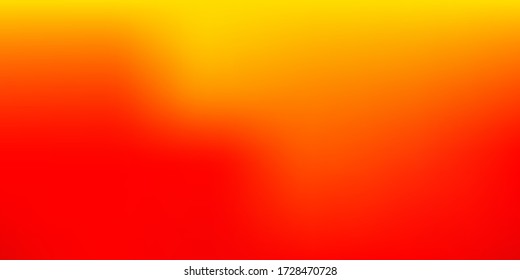 Light Red  Yellow vector blurred texture  Modern elegant blur illustration and gradient  Wallpaper for your web apps 
