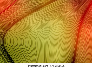 Rojo claro, Vector amarillo borroso textura brillante. Nueva ilustración coloreada en estilo borroso con gradiente. Nueva forma de tu diseño.