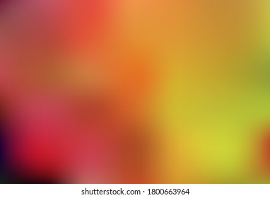 Light Red, Yellow vector blurred template. Abstract colorful illustration with gradient. New way of your design.