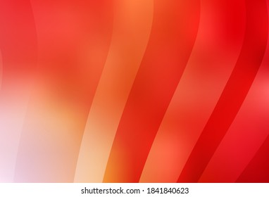 Light Red, Yellow vector blurred template. Glitter abstract illustration with gradient design. New design for your business.