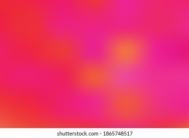 Plantilla roja clara, amarilla borrosa vectorial. Ilustración colorida abstracta con gradiente. Diseño inteligente para su trabajo.