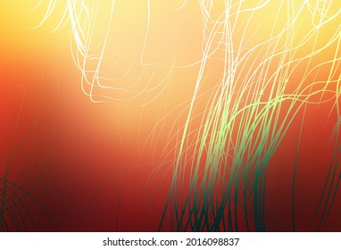 Light Red, Yellow vector blurred template. A completely new colored illustration in blur style. Background for designs.