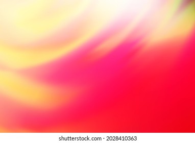 Light Red, Yellow vector blurred shine abstract texture. Colorful abstract illustration with gradient. New design for your business.