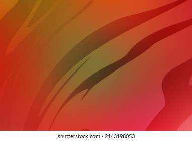 Light Red, Yellow vector blurred bright pattern. A completely new colored illustration in blur style. Background for a cell phone.