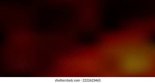 Light red, yellow vector blurred template. Blur colorful illustration in brand new style. Multipurpose app design.