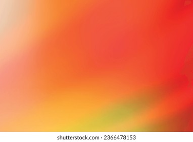 Light Red, Yellow vector blurred template. New colored illustration in blur style with gradient. New way of your design.