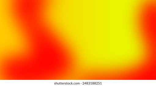 Rojo claro, Vector amarillo y textura borrosa. Ilustración de desenfoque elegante moderna con degradado. Fondo de pantalla para tus App de Web.