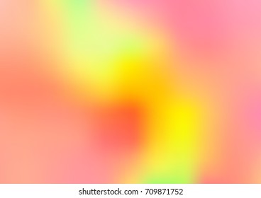 Light Red, Yellow vector blurred bright background. Colorful abstract illustration with gradient. A completely new template for your business design.