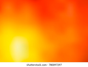 Light Red, Yellow vector blurred and colored background. Glitter abstract illustration with an elegant design. A completely new template for your business design.