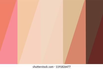Light Red, Yellow vector blurry triangle texture. Shining polygonal illustration, which consist of triangles. The polygonal design can be used for your web site.