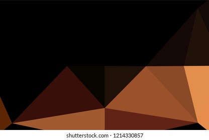 Light Red, Yellow vector blurry hexagon template. A completely new color illustration in a vague style. The elegant pattern can be used as part of a brand book.