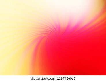 Light Red, Yellow vector bokeh template. An elegant bright illustration with gradient. The blurred design can be used for your web site.