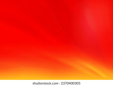 Ligero rojo, plantilla de bokeh vectorial amarillo. Ilustración creativa en estilo de semitono con gradiente. Un diseño completamente nuevo para su negocio.