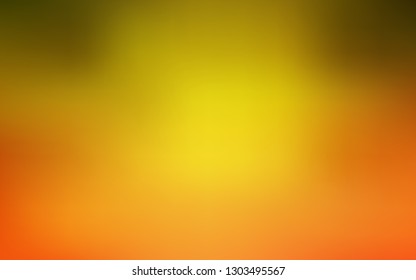 Light Red, Yellow vector colorful abstract background. A completely new colored illustration in blur style. New way of your design.