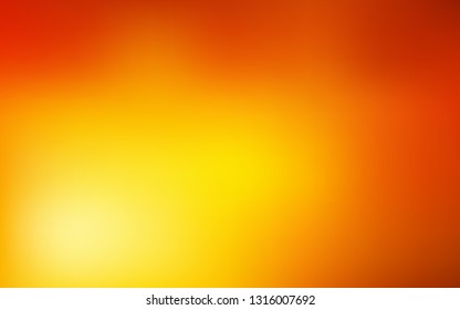 Light Red, Yellow vector colorful abstract texture. Abstract colorful illustration with gradient. Smart design for your work.