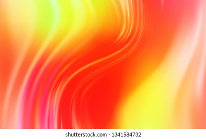 Light Red, Yellow vector colorful blur background. Abstract colorful illustration with gradient. The best blurred design for your business.