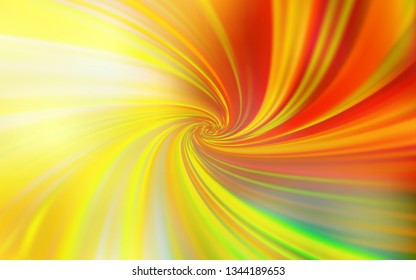 Light Red, Yellow vector colorful abstract texture. Colorful abstract illustration with gradient. New style design for your brand book.