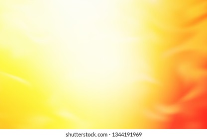 Light Red, Yellow vector colorful abstract texture. New colored illustration in blur style with gradient. Smart design for your work.