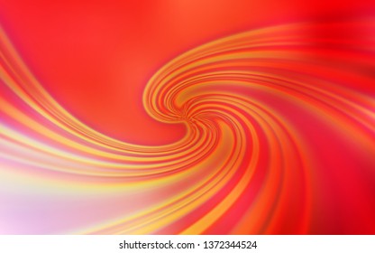 Light Red, Yellow vector colorful abstract background. Glitter abstract illustration with gradient design. Background for designs.