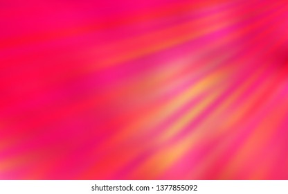 Light Red, Yellow vector colorful blur backdrop. Modern abstract illustration with gradient. Completely new design for your business.