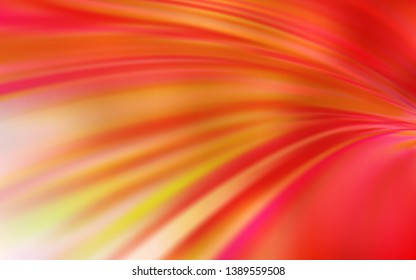 Light Red, Yellow vector colorful abstract texture. Modern abstract illustration with gradient. The best blurred design for your business.