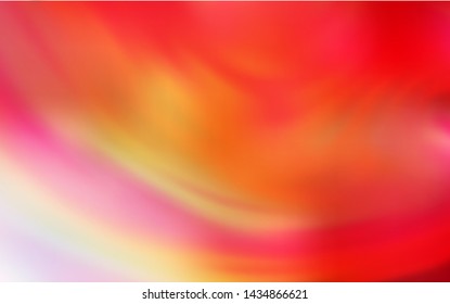 Light Red, Yellow vector colorful abstract texture. Colorful illustration in abstract style with gradient. Smart design for your work.